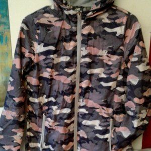 NB purple, pink and white camo windbreaker